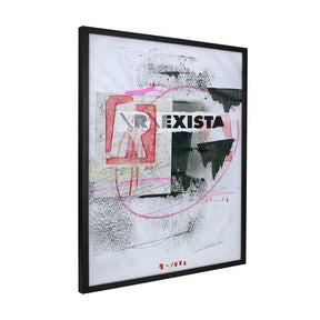 Quadro Decorativo rEXISTA | Danilo Cunha - Meu Rodapé