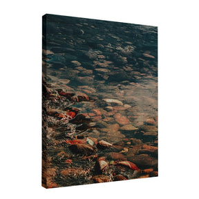 Quadro Decorativo Rio de Pedras | Albori Ribeiro - Meu Rodapé
