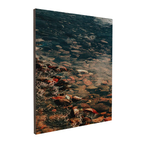 Quadro Decorativo Rio de Pedras | Albori Ribeiro - Meu Rodapé