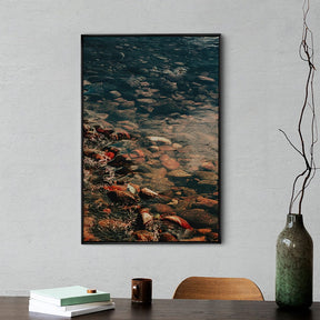 Quadro Decorativo Rio de Pedras | Albori Ribeiro - Meu Rodapé