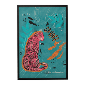 Quadro Decorativo Savage | Fernanda Adelino - Meu Rodapé