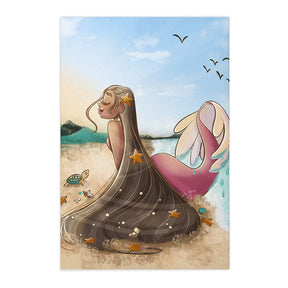 Quadro Decorativo Sereia 3 | Uau Kifofo - Meu Rodapé
