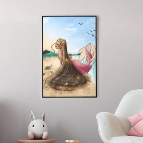 Quadro Decorativo Sereia 3 | Uau Kifofo - Meu Rodapé