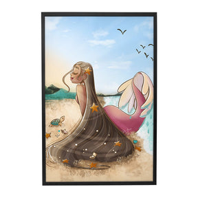 Quadro Decorativo Sereia 3 | Uau Kifofo - Meu Rodapé