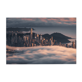 Quadro Decorativo Sobre as Nuvens | Samuel Pereira - Meu Rodapé