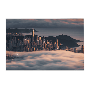 Quadro Decorativo Sobre as Nuvens | Samuel Pereira - Meu Rodapé