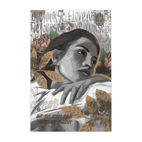 Quadro Decorativo Sonhadora | Agatha de Faveri - Meu Rodapé