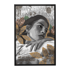 Quadro Decorativo Sonhadora | Agatha de Faveri - Meu Rodapé