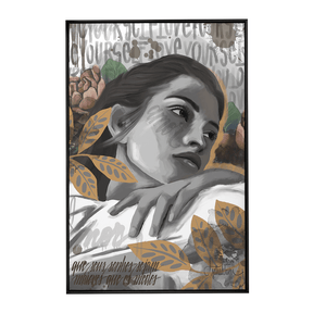 Quadro Decorativo Sonhadora | Agatha de Faveri - Meu Rodapé