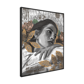 Quadro Decorativo Sonhadora | Agatha de Faveri - Meu Rodapé