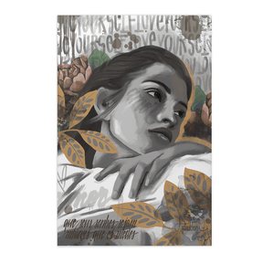 Quadro Decorativo Sonhadora | Agatha de Faveri - Meu Rodapé