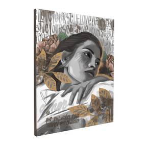 Quadro Decorativo Sonhadora | Agatha de Faveri - Meu Rodapé