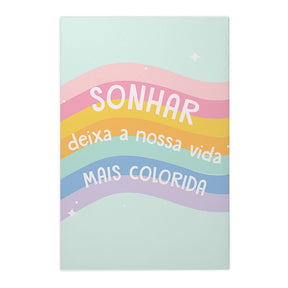Quadro Decorativo Sonhar | Aline Gomes Gonçalves - Meu Rodapé