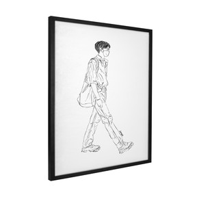 Quadro Decorativo Tarde de Novembro | Jungo - Meu Rodapé