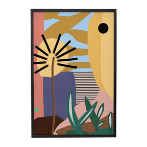 Quadro Decorativo Tarde de Sol no Parque | Daniel Ribeiro - Meu Rodapé