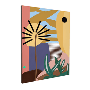 Quadro Decorativo Tarde de Sol no Parque | Daniel Ribeiro - Meu Rodapé