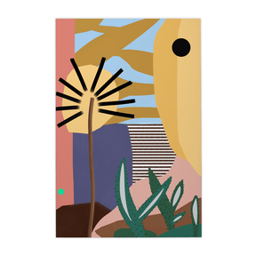 Quadro Decorativo Tarde de Sol no Parque | Daniel Ribeiro - Meu Rodapé