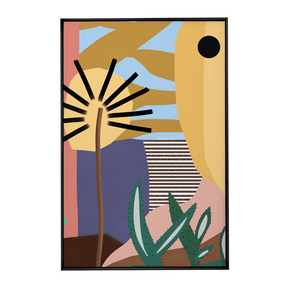 Quadro Decorativo Tarde de Sol no Parque | Daniel Ribeiro - Meu Rodapé