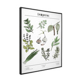 Quadro Decorativo Temperos | Chrystian Perottoni - Meu Rodapé