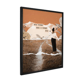 Quadro Decorativo Tempo | Gabriela Cidade Borges - Meu Rodapé