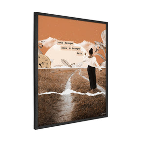 Quadro Decorativo Tempo | Gabriela Cidade Borges - Meu Rodapé