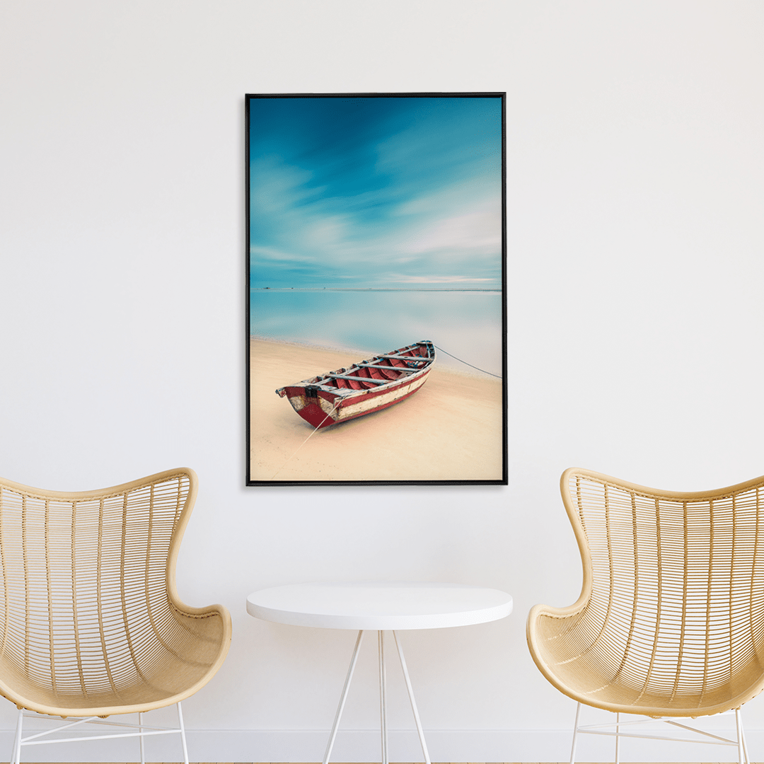 Quadro Decorativo Vila de Atins - Lençóis Maranhenses | Ale Rodrigues - Meu Rodapé