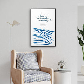 Quadro Decorativo Vinde a Mim | Ana Carolinne - Meu Rodapé