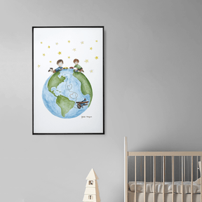 Quadro Decorativo Voem Alto! | Gabriela Mongruel - Meu Rodapé