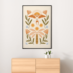 Quadro Decorativo Vôo Livre | Camila Sant’Anna - Meu Rodapé