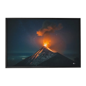 Quadro Decorativo Vulcão | Patricia Schussel Gomes - Meu Rodapé