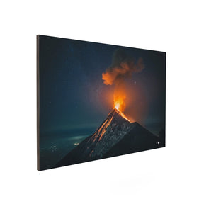 Quadro Decorativo Vulcão | Patricia Schussel Gomes - Meu Rodapé