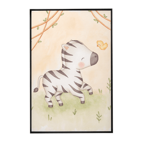 Quadro Decorativo Zebra | Daiane Barbosa - Meu Rodapé