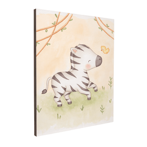 Quadro Decorativo Zebra | Daiane Barbosa - Meu Rodapé