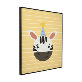 Quadro Decorativo Zebra | Luana Estela - Meu Rodapé
