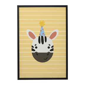 Quadro Decorativo Zebra | Luana Estela - Meu Rodapé
