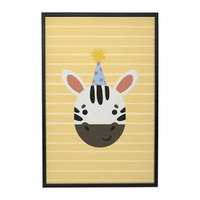 Quadro Decorativo Zebra | Luana Estela - Meu Rodapé