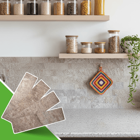 Revestimento Tijolinho Autocolante em Pedra Flexível - Meu Rodapé