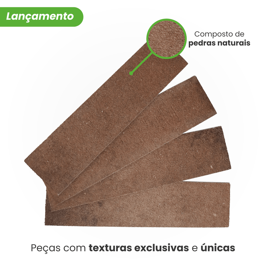 Revestimento Tijolinho Autocolante em Pedra Flexível - Meu Rodapé