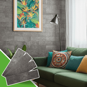 Revestimento Tijolinho Autocolante em Pedra Flexível - Meu Rodapé