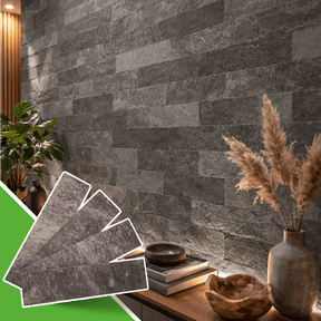 Revestimento Tijolinho Autocolante em Pedra Flexível - Meu Rodapé