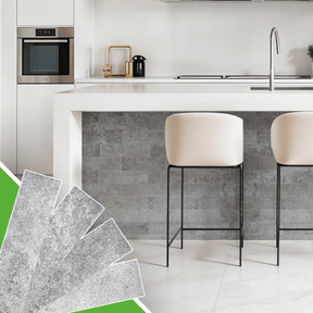 Revestimento Tijolinho Autocolante em Pedra Flexível - Meu Rodapé