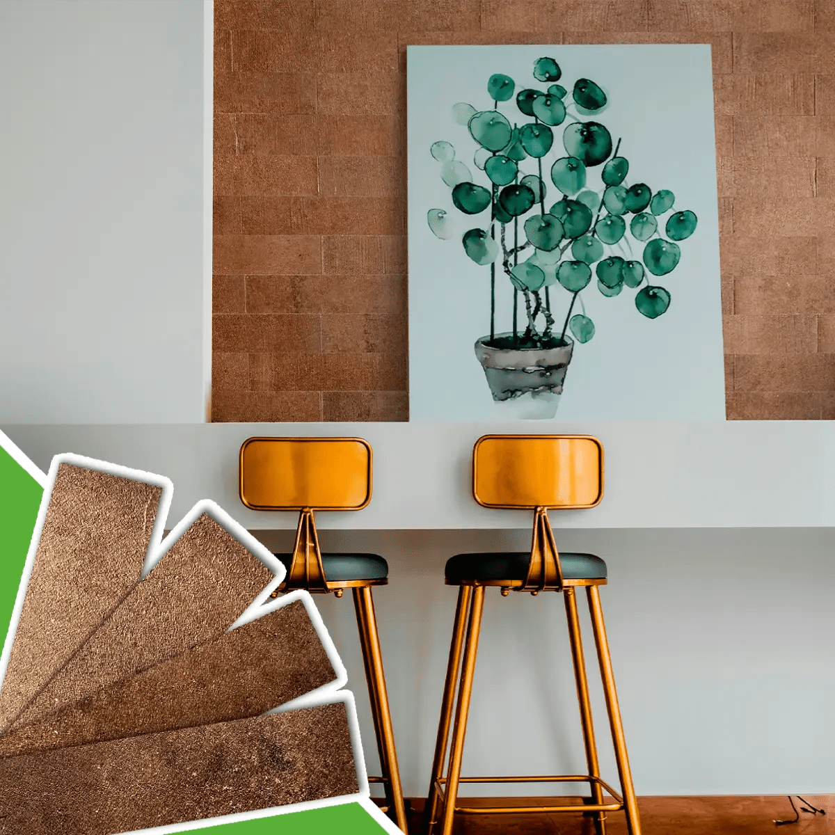 Revestimento Tijolinho Autocolante em Pedra Flexível - Meu Rodapé