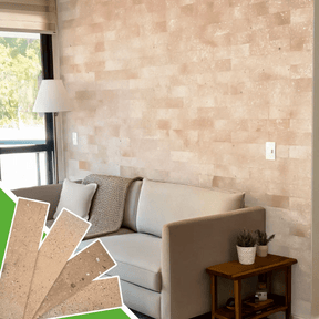 Revestimento Tijolinho Autocolante em Pedra Flexível - Meu Rodapé