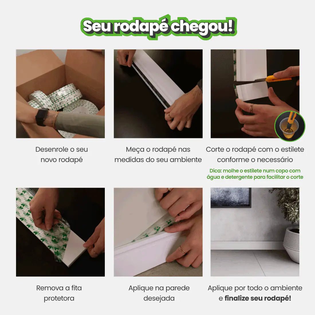 Rodapé de EVA Autocolante | RP16-Meu-Rodape--