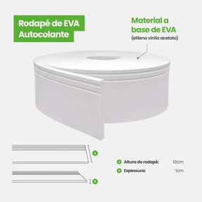 Rodapé de EVA Autocolante | RP07-Meu-Rodape--