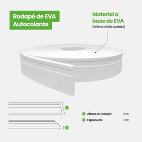 Rodapé de EVA Autocolante | RP16-Meu-Rodape--