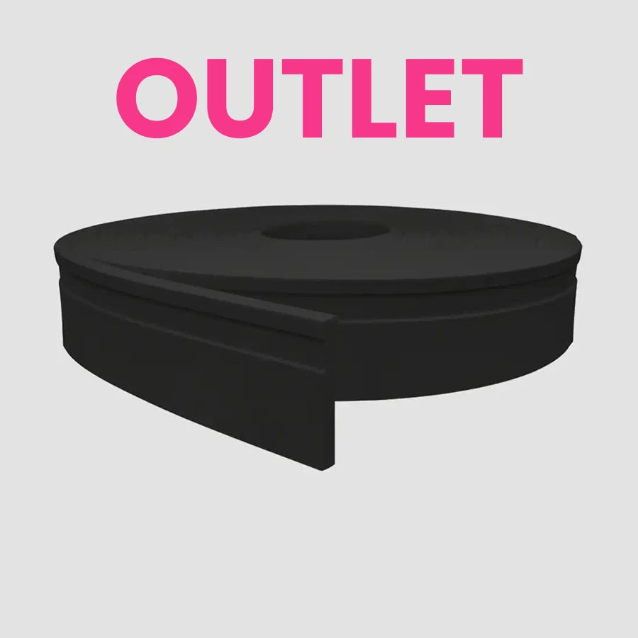 Rodapé Preto de EVA Autocolante | RP16 | OUTLET