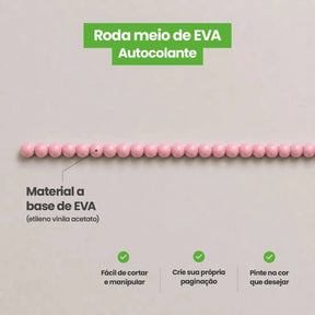 Rodameio Pérola em EVA Autocolante-Meu-Rodape--