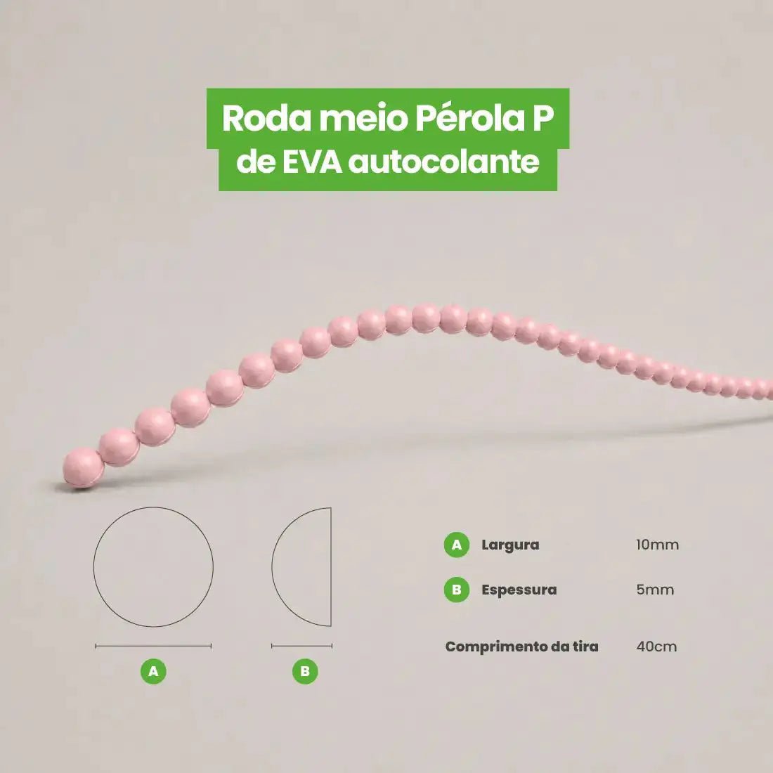 Rodameio Pérola em EVA Autocolante-Meu-Rodape--
