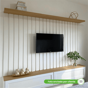 Painel Shiplap Branco